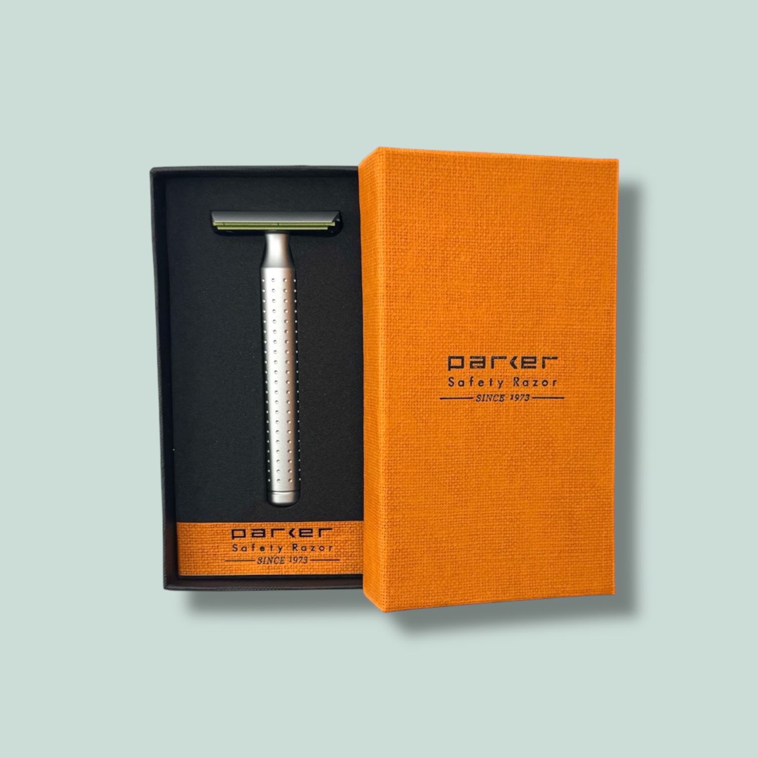 Rasoir de sécurité en aluminium Parker AeroShave-L – Image 2