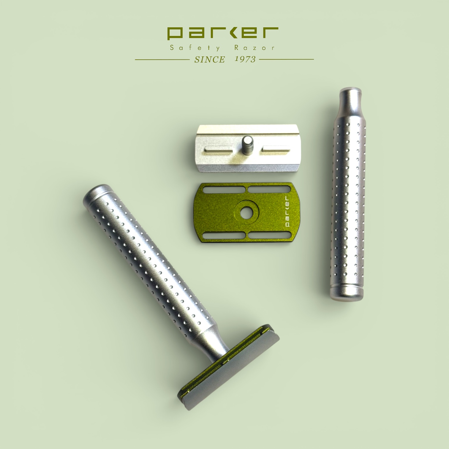 Rasoir de sécurité en aluminium Parker AeroShave-S – Image 3