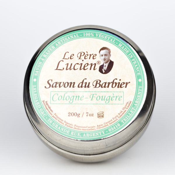 Savon du Barbier Cologne Fougère 200g Savon à raser Père Lucien