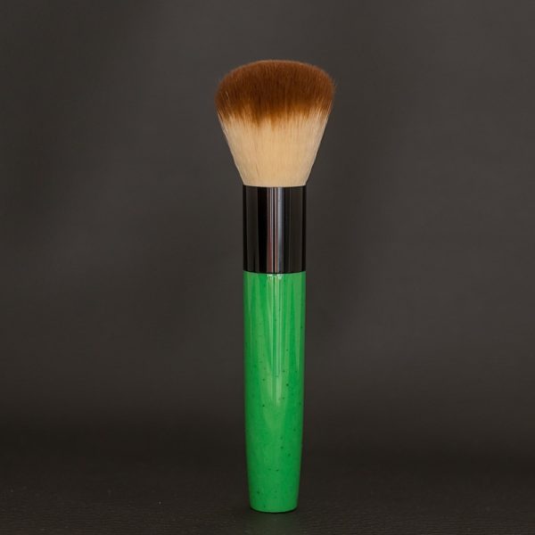 pinceau-de-maquillage-manche-en-resine-verte