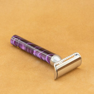 rasoir-de-securite-artisanal-mred-manche-resine-mauve
