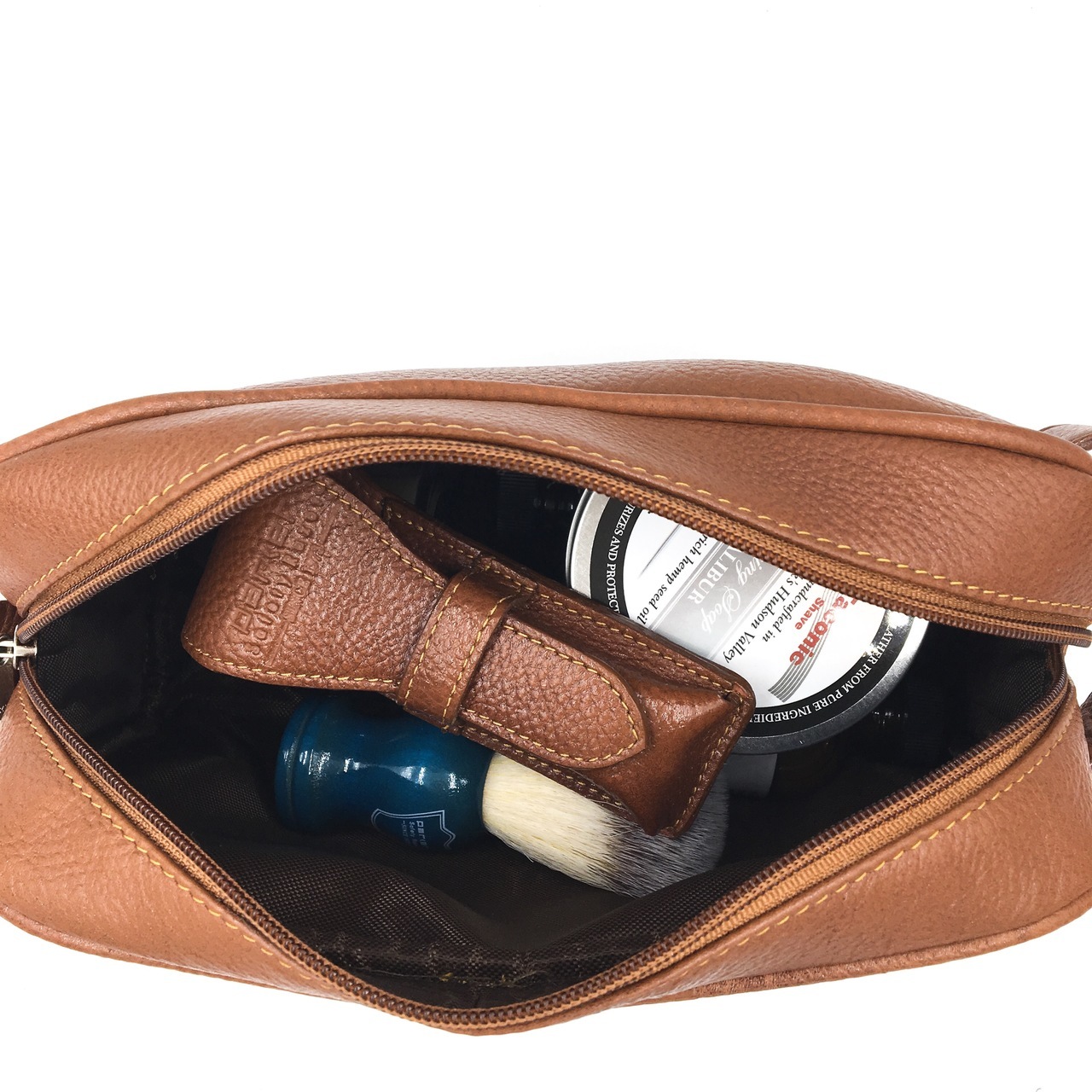 Trousse de toilette homme Gijon Greenwood Cuir - 0714637458928