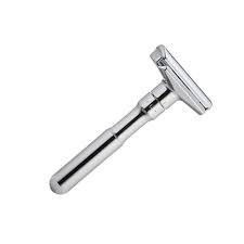 Rasoir De Sécurité Classique En Bois Et Alliage De Zinc - Double Tranchant - Neuf