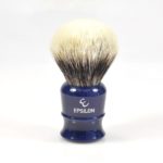 blaireau-rasage-finest-Epsilon-26mm-resine-bleue