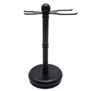 Stand de rasage noir - porte rasoir - porte blaireau - Parker