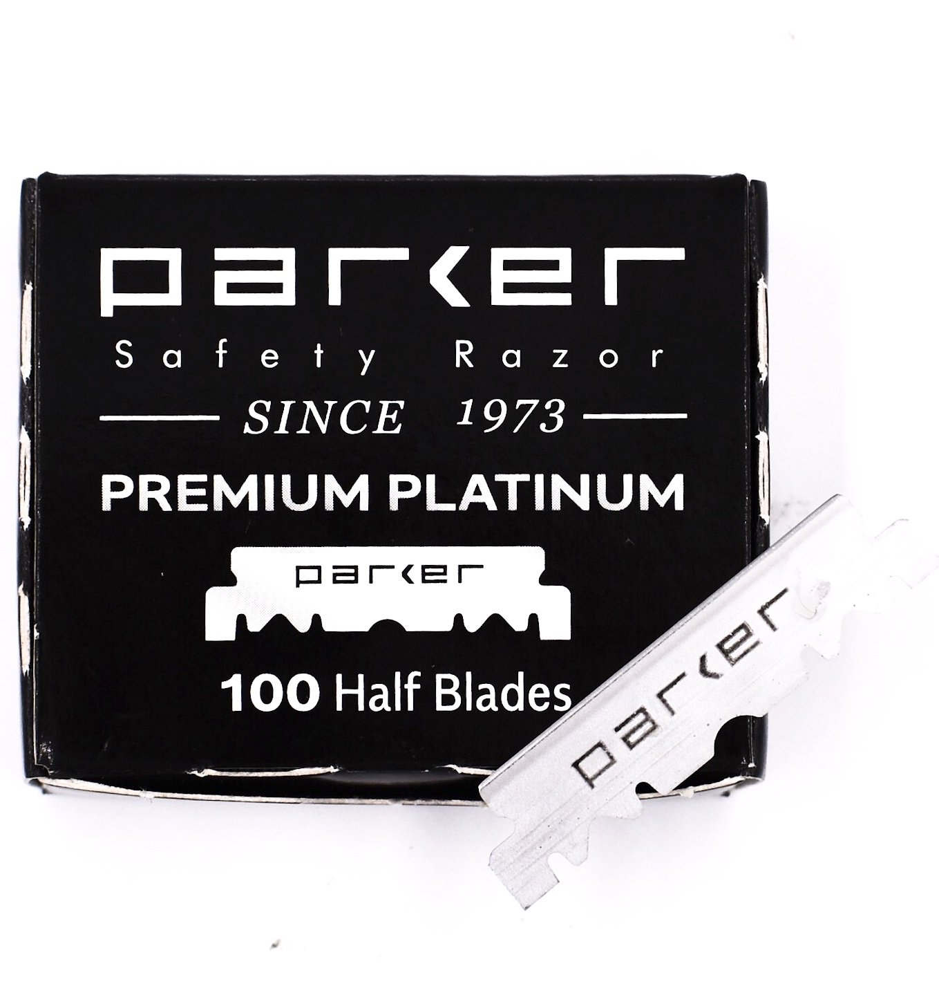 Demi-lames pré-découpées Parker Premium Platinum x100