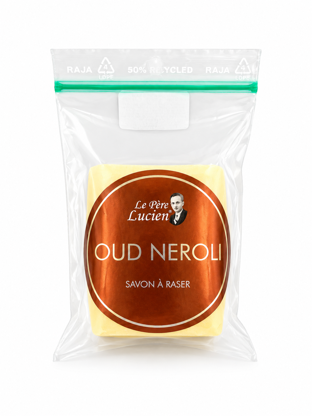 Recharge savon du barbier au karité, 98g – Oud Néroli